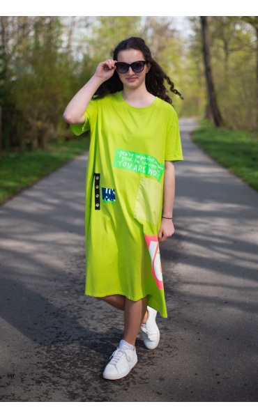 Šaty šatovka s potiskem 53162 Itálie