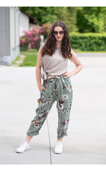 Halenka/top s vázáním bez rukávu 50375