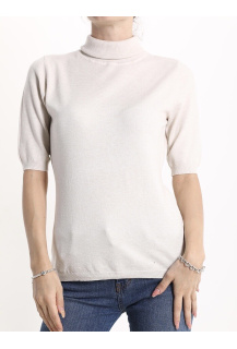 Svetřík se stojáčkem krátký rukáv 6032 