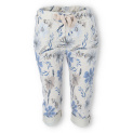 Kalhoty capri potisk do gumy 21822