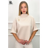 Trendy halenka se stojáčkem a broží 39198