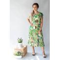 Šaty letní s krátkým rukávem 12693 Itálie