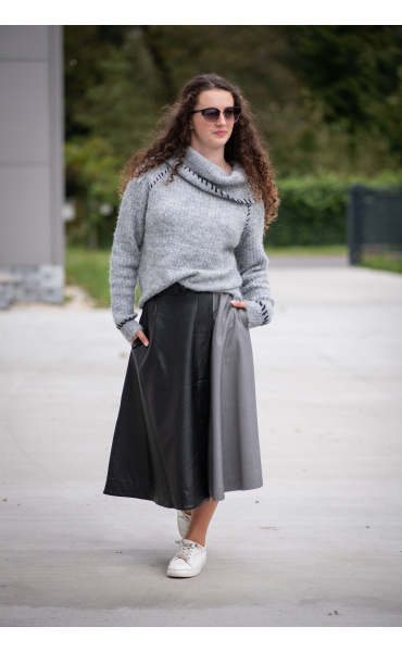 Sukně koženková B386 Moomo