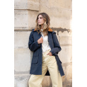 Dámský kabát/bunda s kapsami Laura&Jo 6065