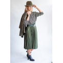 Sukně plísová střední délka Italie