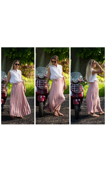 Sukně dlouhá plise 1051 Itálie