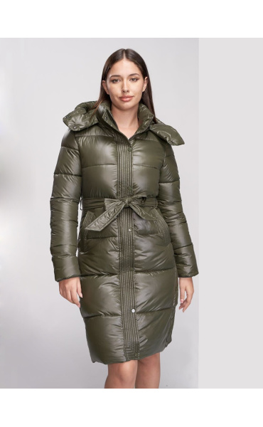 Zimní bunda dlouhá MY0487 Itálie