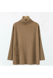 Rolák oversized s kapsou T5207