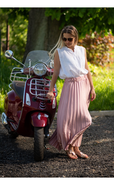 Sukně dlouhá plise 1051 Itálie