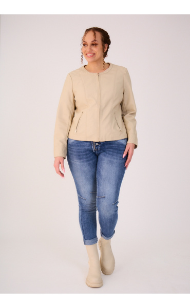 Koženková bunda Escandelle Paris 3188 Lady velikost
