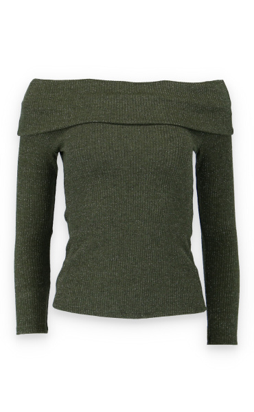 Halenka přes ramena lurex U10538 Italie