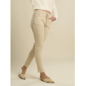 Kalhoty džínové color Onado H2812 B béžová