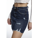 Sukně krátká džínová 3d-9109 Itálie