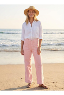 Módní džínové kalhoty s proužkem Onado H5066