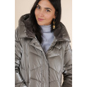 Zimní bunda dlouhá 21019 Laura Jo 
