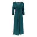 Šaty společenské delší 3/4 rukáv Aténa