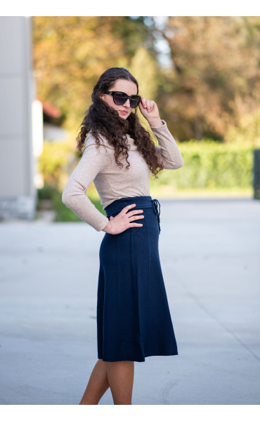 Halenka přes ramena lurex U10538 Italie