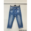 Džínové capri kalhoty 3D-1532S