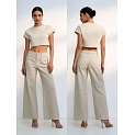 Kalhoty džínové Wide Leg 3D-9240