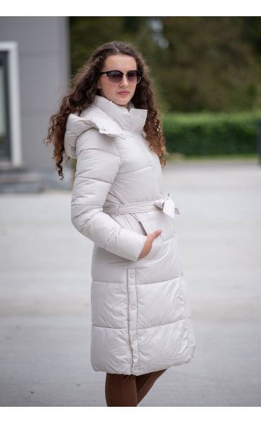 Zimní bunda dlouhá MY0487 Itálie