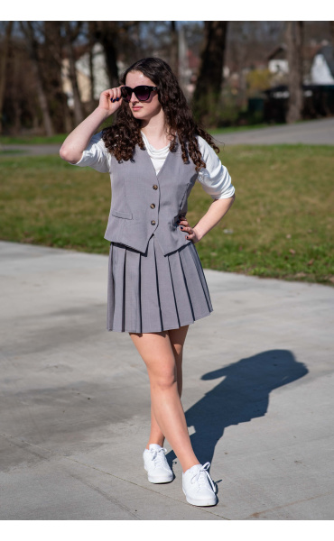 Dámská elegantní vesta U9978