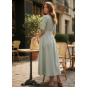 Dlouhé bavlněné šaty CIMINY C10727