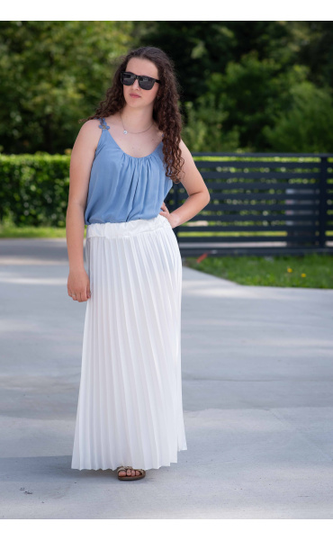Sukně dlouhá plise 1051 Itálie