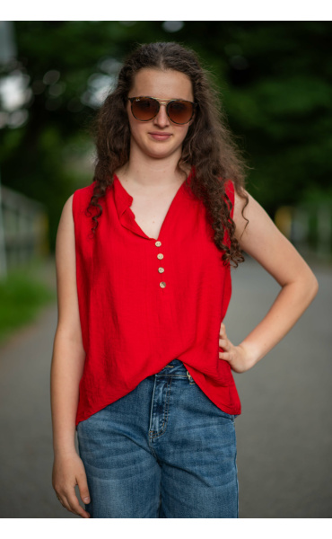 Kalhoty džínové wide-leg MC-7301