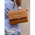 Stylová kožená crossbody kabelka 911
