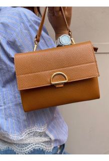 Stylová kožená crossbody kabelka 911