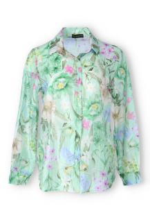 Košile květ na uzlík U7988