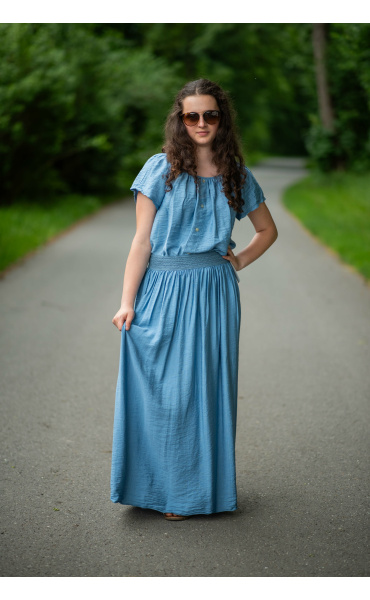 Dlouhá letní sukně 7061 Itálie