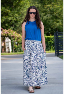 Sukně dlouhá vzor 23024 Itálie
