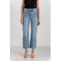 Boho džíny 7/8 wide-leg Onado H4586