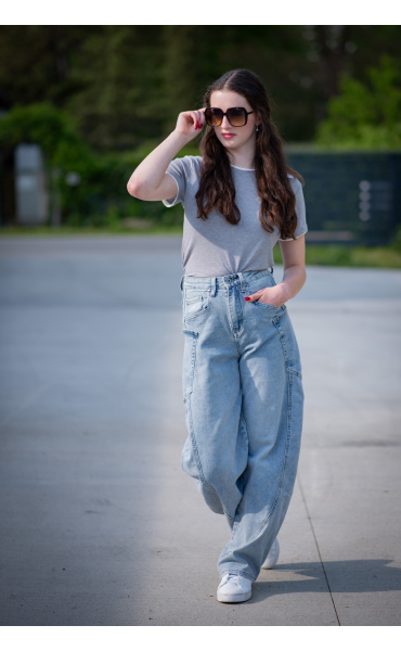 Elegantní halenka kr. rukáv R62318