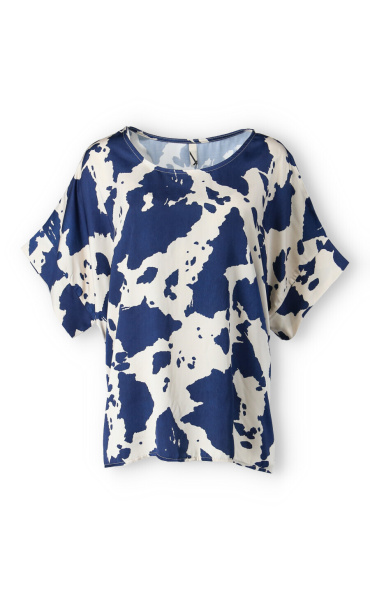 Halenka oversize zvířecí vzor 50118