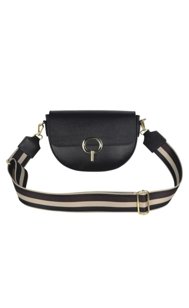 Kabelka crossbody kůže 804 Itálie