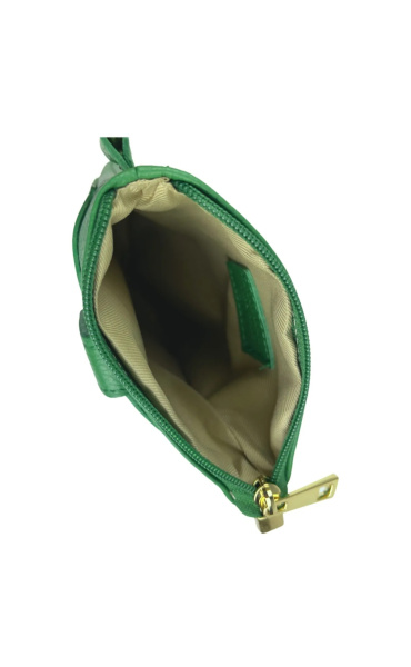 Kabelka malá crossbody-mobil ,kůže 949 Itálie