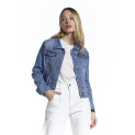 Bunda džínová 3D-6799-1 Itálie