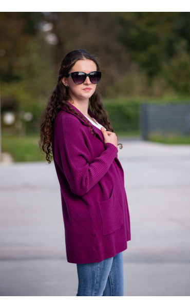 Sako úplet oversize 5108 Itálie