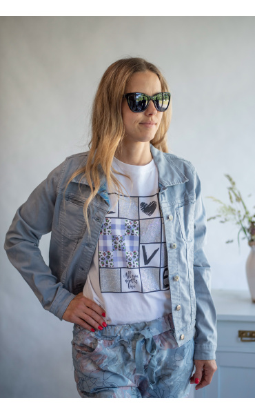 Onado V106-NB bunda Jeans oboustranná