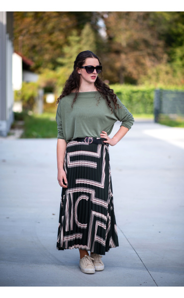 Sukně plisé U6295 Italie