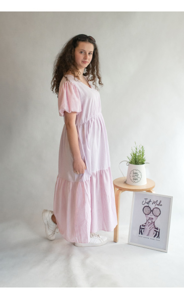 Šaty oversize pruh 928 Itálie