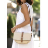 Elegantní kabelka kožená 6022