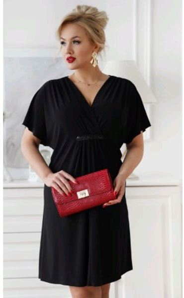 Šaty společenské volný střih Aténa