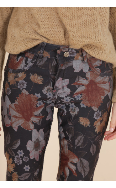 Kalhoty jeans color Onado H686-GR šedá