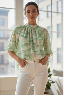 Halenka se stojáčkem potisk 92114 Latino