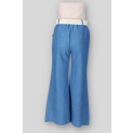 Kalhoty džínové široké s páskem 26030