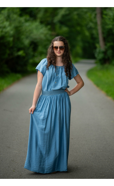 Dlouhá letní sukně 7061 Itálie