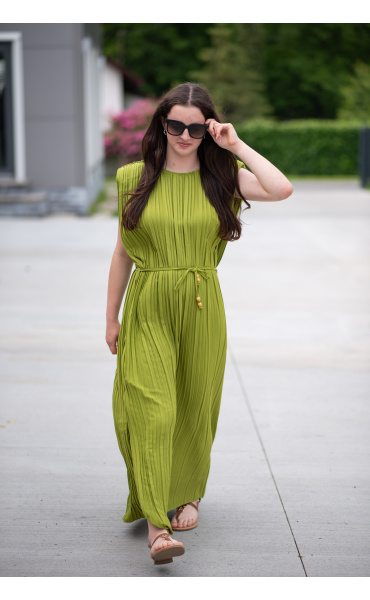 Dlouhé šaty plisé VOGUE MY57360